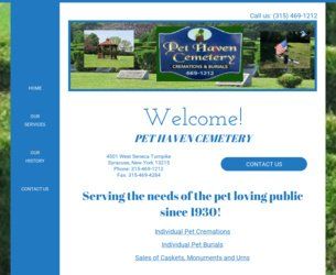 Pet Haven Cemetery and Crematory